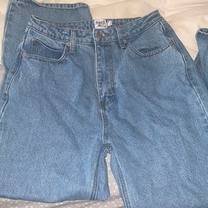 Princess Polly size 6 mom jeans high rise new